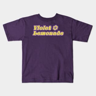 Violet Lemonade Kids T-Shirt